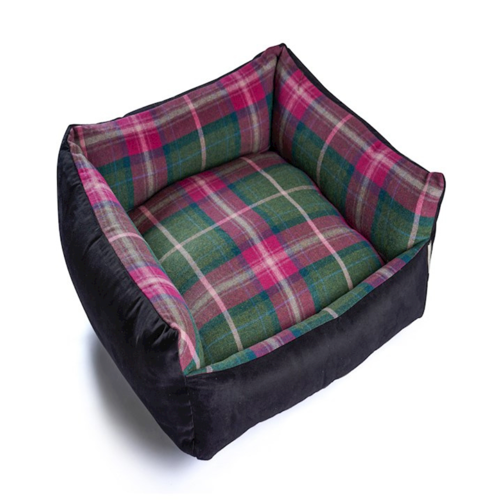 Spey - Classic Wool Tweed Cosy Dog Bed