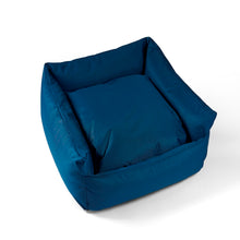 Load image into Gallery viewer, Blue - Trojan Cosy Waterproof Dog Bed
