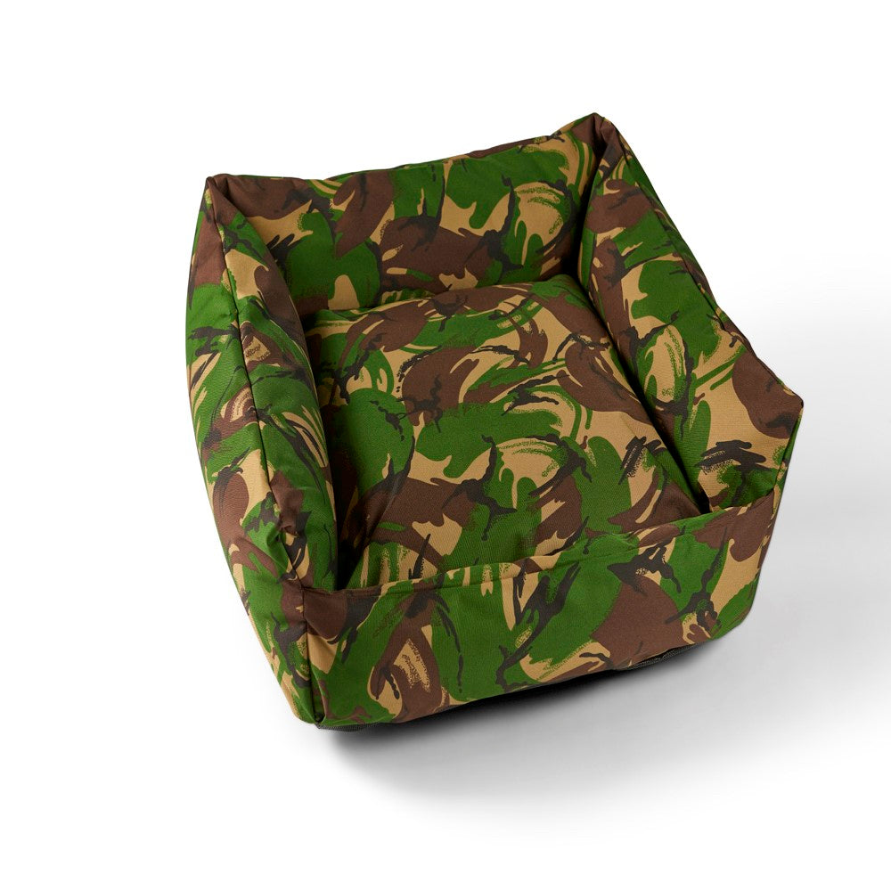 Camouflage - Trojan Cosy Waterproof Dog Bed