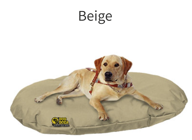 Waterproof oval dog sales bed cushion